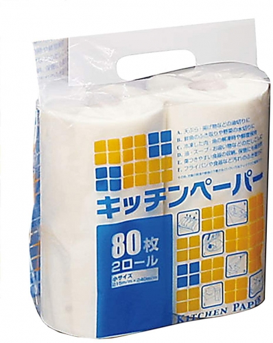 Dahei Industrial Kitchen Paper Small 2 Rolls White Small